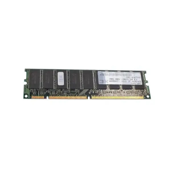 01K7393 - IBM 128MB SDRAM-100MHz PC100 ECC Unbuffered CL2 168-Pin DIMM Memory Module
