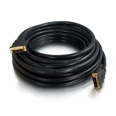C2G 15ft Pro Series DVI-D CL2 DVI cable 179.9" (4.57 m) Black