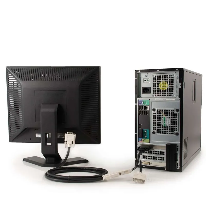 C2G 6FT DVI-D M/M DVI cable 70.9" (1.8 m) Black