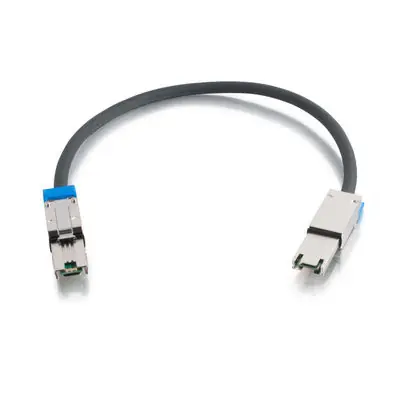 C2G 6m, Mini-SAS 236.2" (6 m) Black, Silver