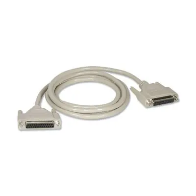 C2G 10ft DB25 F/F Null Modem Cable serial cable Beige 119.7" (3.04 m)