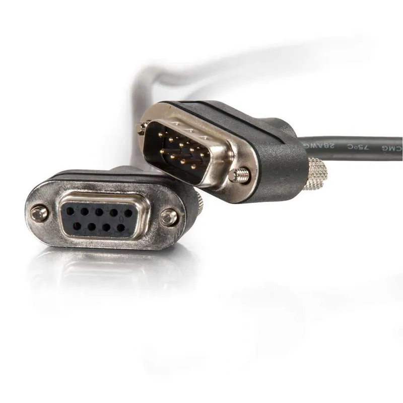 C2G 12ft DB9 serial cable Black 144.1" (3.66 m)