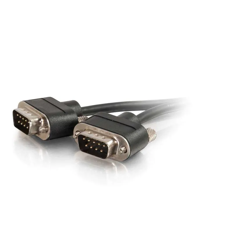 C2G 50ft DB9 serial cable Black 600" (15.2 m)