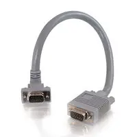C2G 6ft Premium Shielded HD15 M/F SXGA Monitor Extension Cable VGA cable 70.9" (1.8 m) VGA (D-Sub) Gray
