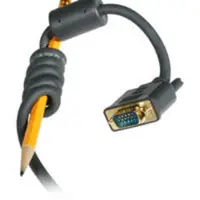 C2G 100ft Flexima HD15 M/M UXGA Monitor Cable VGA cable 1181.1" (30 m) VGA (D-Sub) Gray